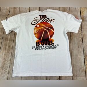 Nike WNBA All Star The Floor Is Ours White T Shirt Size Medium 2025